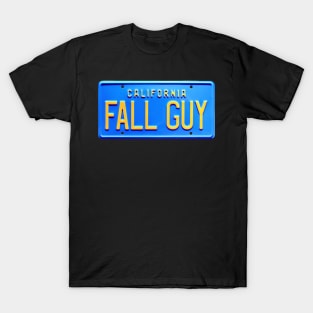 Fall Guy License Plate T-Shirt